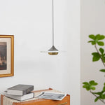 Flying Saucer Alabaster Pendant Lamp — image 7
