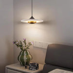 Flying Saucer Alabaster Pendant Lamp — image 14