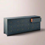 Dravena Dresser — INDIGO / WIDE 9-DRAWER
