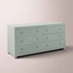 Dravena Dresser — COASTAL BLUE / WIDE 6-DRAWER