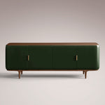Bryvella Media Console — VERDANT GREEN