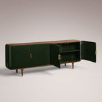 Bryvella Media Console — VERDANT GREEN