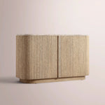 Ethoria Emperador Sideboard — GREIGE OAK-GREY MARBLE / 48