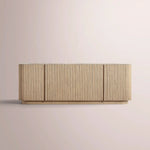 Ethoria Emperador Sideboard — GREIGE OAK-GREY MARBLE / 60