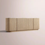 Ethoria Emperador Sideboard — GREIGE OAK-GREY MARBLE / 84