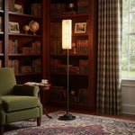 Alabaster Years Brass Floor Lamp — image 3
