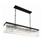 Grentl Crystal Rectangle Chandelier - kimoylights