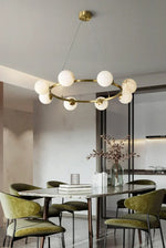 Helix Alabaster Chandelier