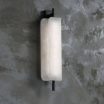 Jorge White Alabaster Wall Lamp