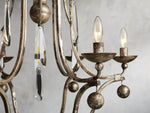 Kalie Crystal 6 Lights Pendant Chandelier