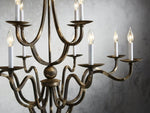 Kalie Crystal 12 Lights Pendant Chandelier 42