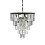 Leylandl Tiered Round Chandelier - kimoylights