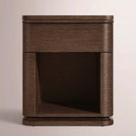 Liromelle Open Nightstand — BROWN OAK / 20