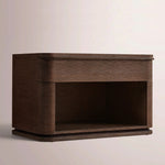 Liromelle Open Nightstand — BROWN OAK / 38