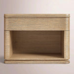 Liromelle Open Nightstand — LIGHT OAK / 32