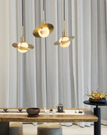 Luxury Alabaster Round Pendant Lamp — image 3