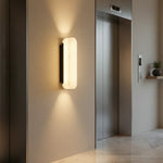 Luxury Alabaster Vertical Wall Lamp