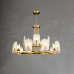 Alabaster Chandelier Copper Luxury — image 16