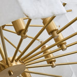 Alabaster Lorry Round Chandelier — image 10