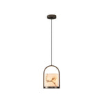Alabaster Cylinder Pendant Light — image 30