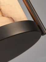 Alabaster Cylinder Pendant Light — image 24
