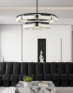 Modern Alabaster Fusion Chandelier — image 4