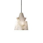 Modern Alabaster Pendant Light — image 1