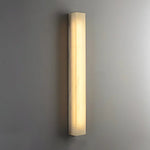 Modern Alabaster Rectangle Wall Sconce