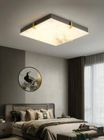 Alabaster Black Square Ceiling Lamp — image 9