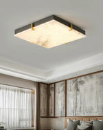 Alabaster Black Square Ceiling Lamp — image 5