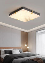Alabaster Black Square Ceiling Lamp — image 3