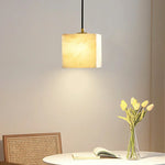 Alabaster Square Pendant Light — image 2