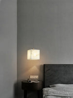 Alabaster Square Pendant Light — image 7