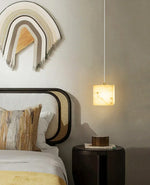Alabaster Square Pendant Light — image 8