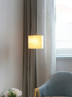 Alabaster Square Pendant Light — image 3