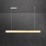 Modern Linear Alabaster Pendant Light — image 14