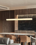 Modern Linear Alabaster Pendant Light — image 13