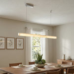 Modern Linear Alabaster Pendant Light — image 2