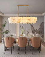 Modern Luxury Round Alabaste Chandelier — image 9