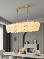 Modern Luxury Round Alabaste Chandelier — image 10