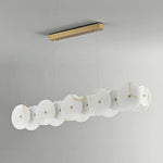 Alabaster Multiple Round Chandelier