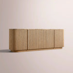 Ethoria Emperador Sideboard — NATURAL OAK-GOLD MARBLE / 84