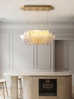 Natural Alabaster Chandelier — image 10