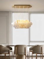Natural Alabaster Chandelier — image 6