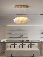 Natural Alabaster Chandelier — image 9