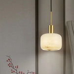 Natural Alabaster Small Pendant Light — image 11