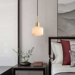 Natural Alabaster Small Pendant Light — image 3