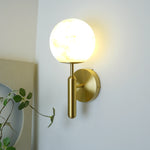 Orbis Alabaster Wall Lamp