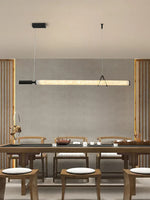 Organic Alabaster Linear Pendant Light — image 11