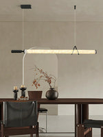 Organic Alabaster Linear Pendant Light — image 10